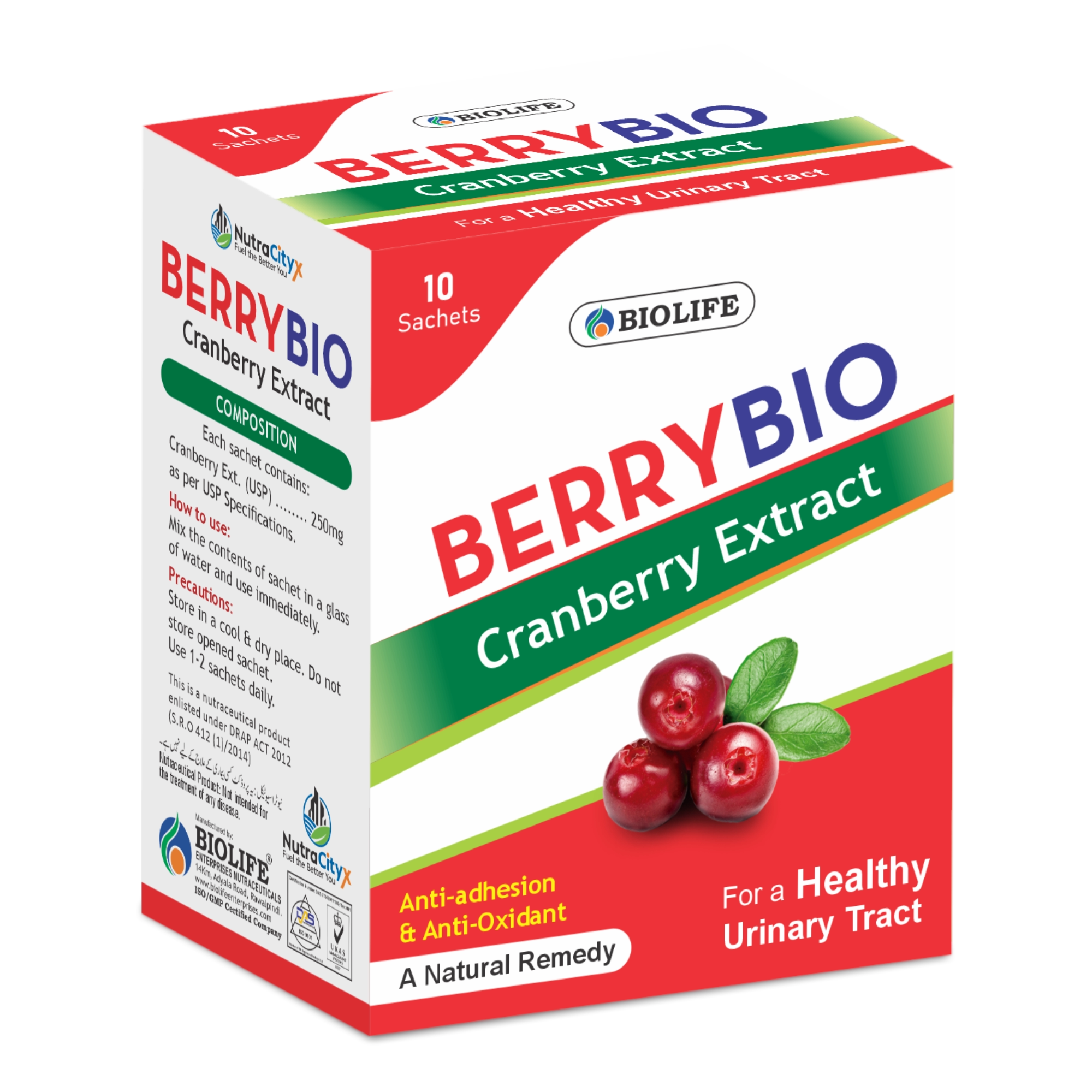 Bio Berry Sachet - Cranberry Extract