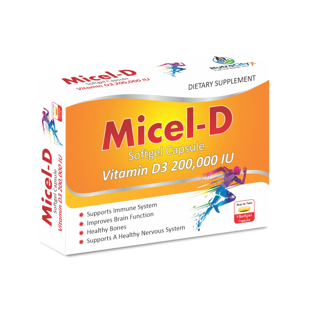 Micel-D Sofggel - Vitamin D3 + Vitamin K2